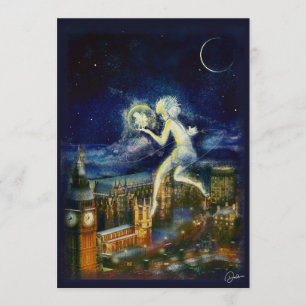 Cartão de Natal Peter Pan