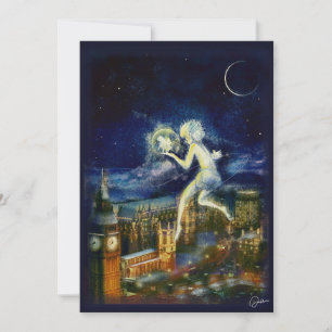 Cartão de Natal Peter Pan