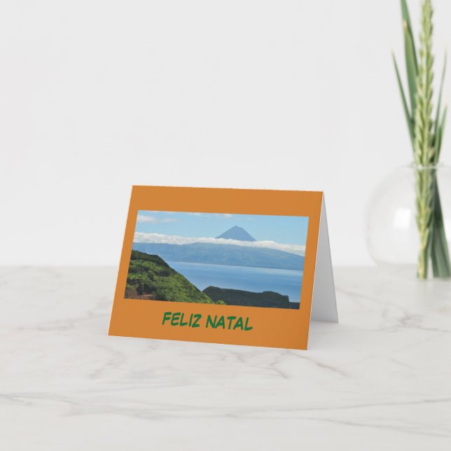 Cartão de Natal Pico (Frente)