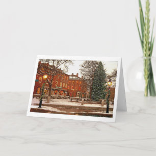 Cartão de Natal Quadrado do Mercado