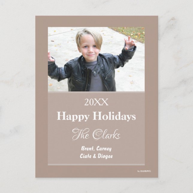 Cartão de Natal Qualquer Cartão Postal A Cor - HAM (Frente)