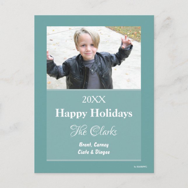 Cartão de Natal Qualquer Cartão Postal A Cor - HAM (Frente)