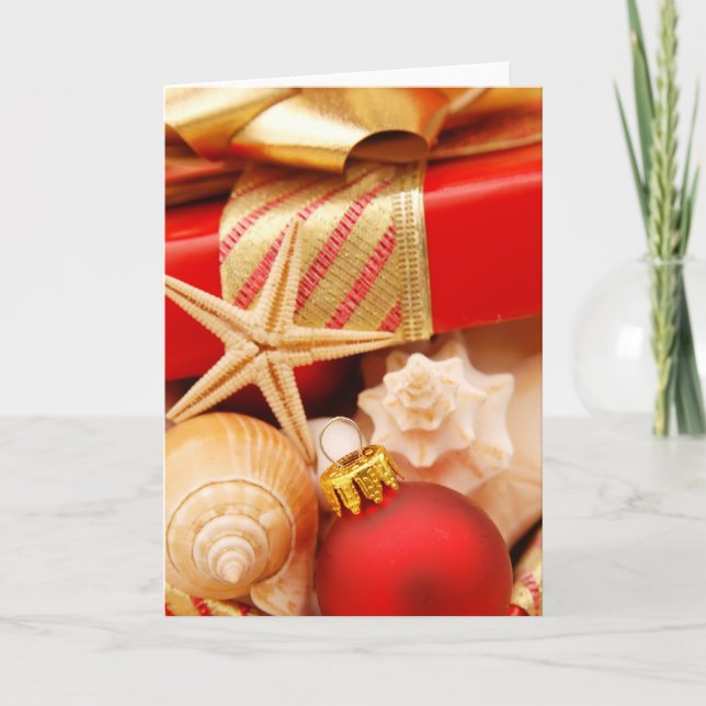 Cartão de Natal Quente (Frente)