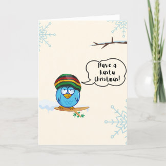 Cartão de Natal Rasta 007