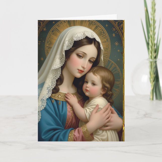 CARTÃO DE NATAL RELIGIOSO (Frente)