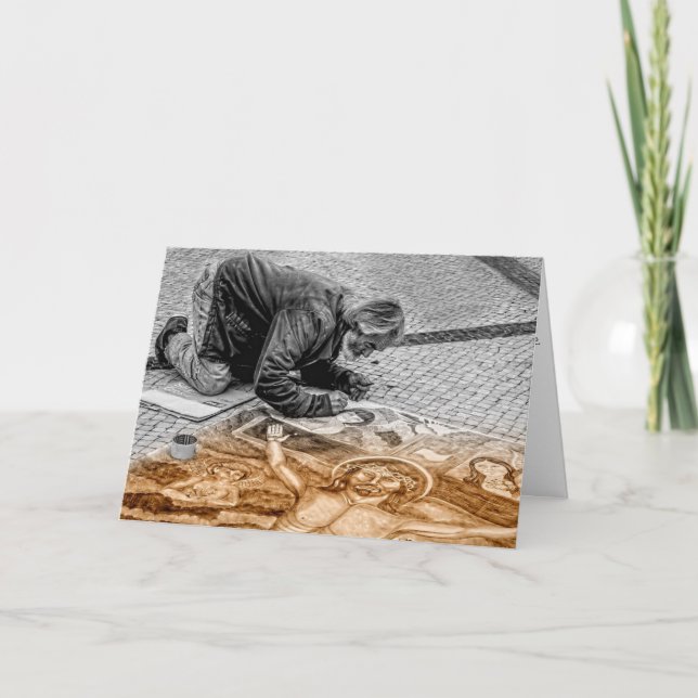 Cartão de Natal Religioso com John Verse Dentro (Frente)