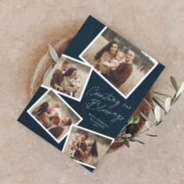 Cartão de Natal Religioso para Colagem de Script