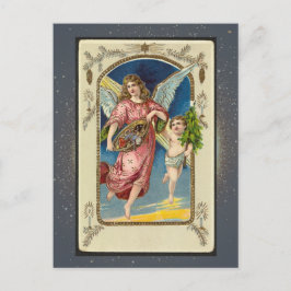 Cartão de Natal Religioso Vintage