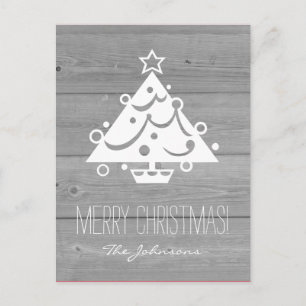 Cartão de Natal russo para o painel de chic countr