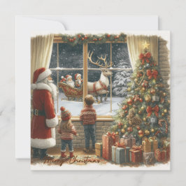 Cartão de Natal Russo Vitoriano