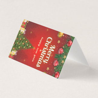 Cartão de Natal | Saudação Festiva de Férias