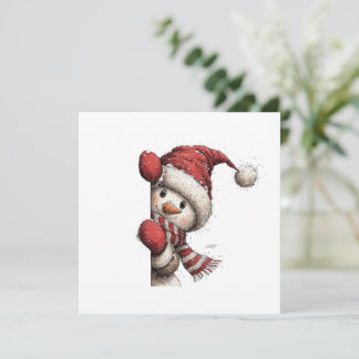 Cartão de Natal | Saudação Festiva de Férias