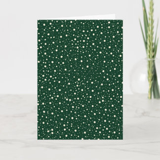 Cartão de Natal Snow Dot