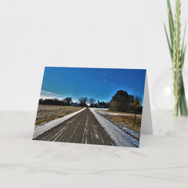 Cartão de Natal "Spencer Brook" (Frente)