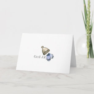 Cartão de Natal Sueco