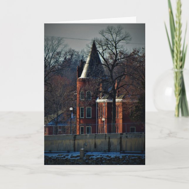 Cartão de Natal "Torre de Veterano" (Frente)