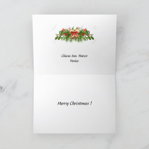 Cartão de Natal - Veneza
