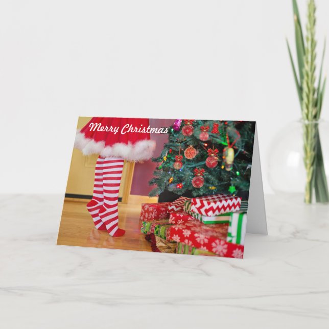 CARTÃO DE NATAL VÉSPERA DE NATAL (Frente)