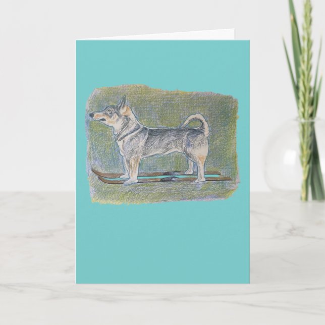 Cartão de Natal Vulhound (Frente)