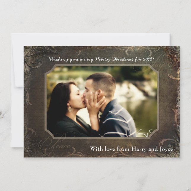 Cartão de Natal XMAS 5x7 (Frente)