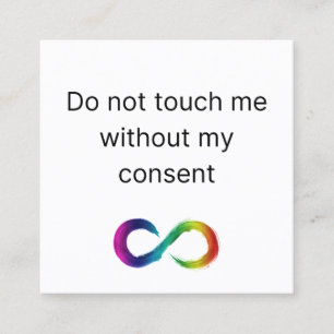 Cartão de Necessidades Sensoriais Autista