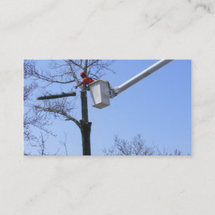 Cartão de negócios do ~ da remoção da árvore