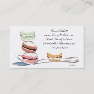 Cartão de negócios do Web site