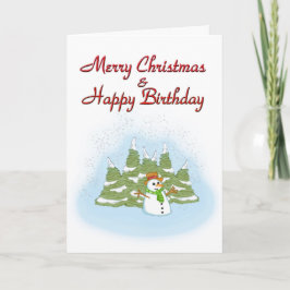 Cartão de Noite de Natal