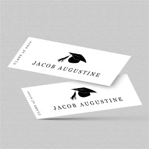 Cartão de Nome de Graduação - Inserção de Anúncio