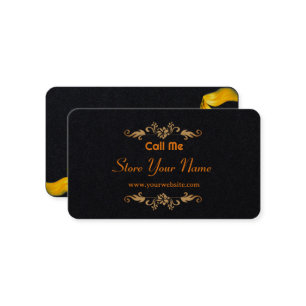 Cartão de Nome Elegan personalizado da placa