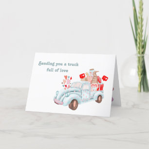 Cartão de Nome Personalizado do Caminhão do namora
