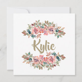 Cartão de Nome Personalizado | Presentes Personali
