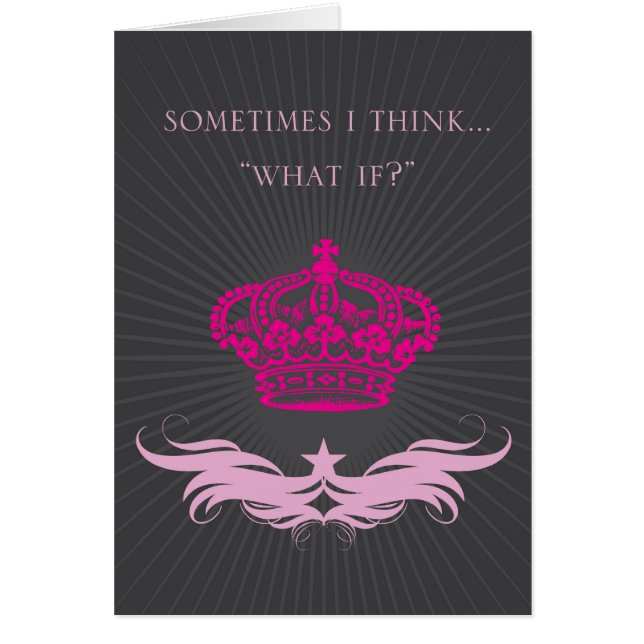 Cartão de Non-Sequitur (Frente)