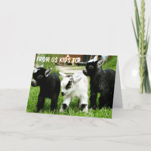 CARTÃO DE NÓS CRIANÇAS PARA A CRIANÇA NO SEU ANIVERSÁRIO