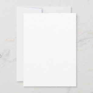 Cartão de nota 10,8 x 15,9 cm e Envelope