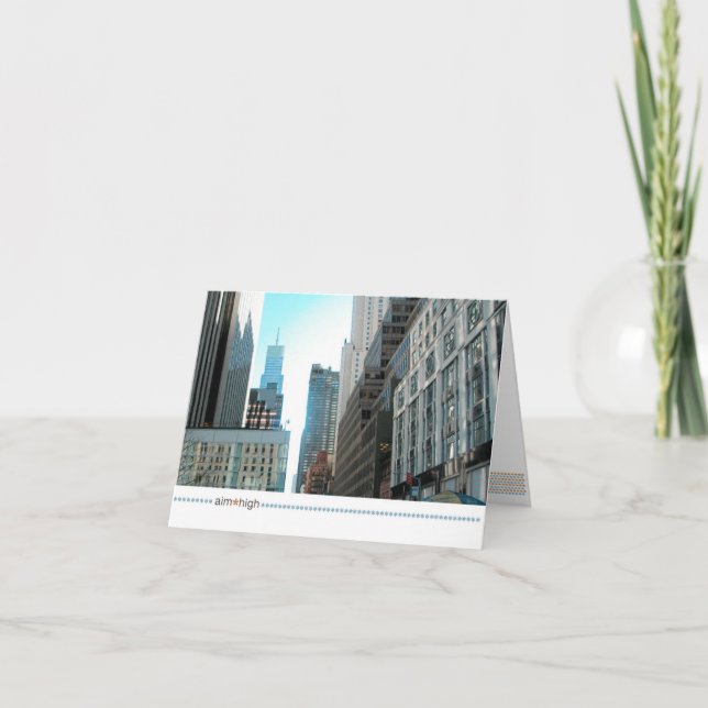 cartão de nota aim*high_NYC (Frente)