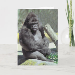 Cartão de Nota Big Gunns Gorilla