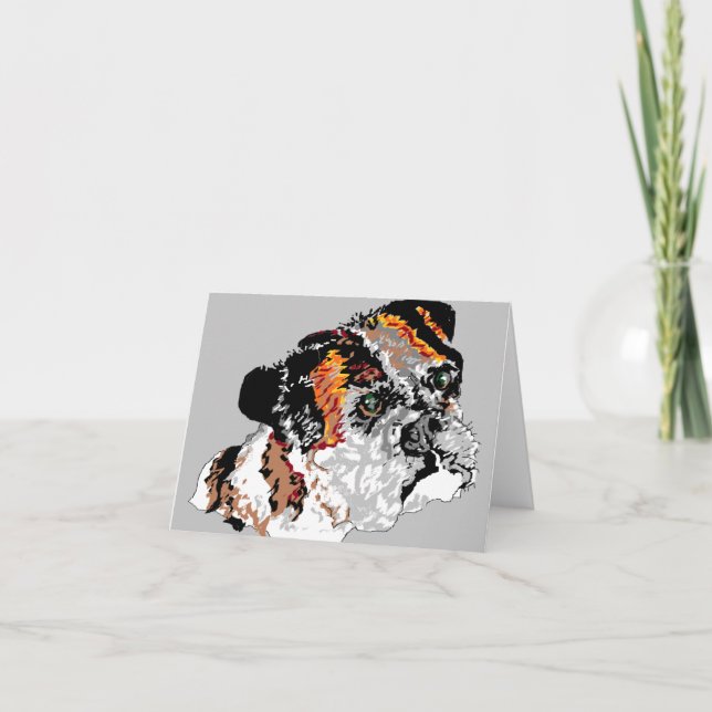 Cartão de Nota/ Boxer (Frente)