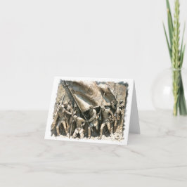 Cartão de Nota Brigada Irlandês