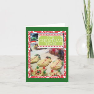 Cartão de Nota "Cookies Please"