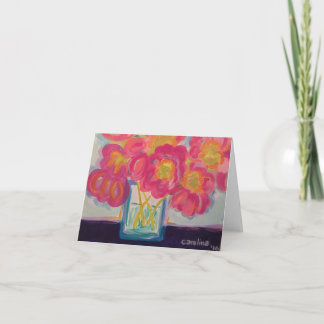 Cartão de nota da arte