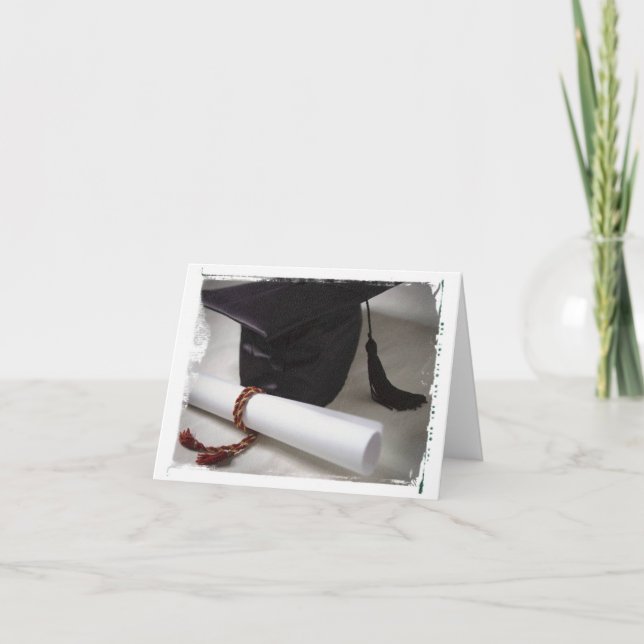 Cartão de nota da graduação (Frente)