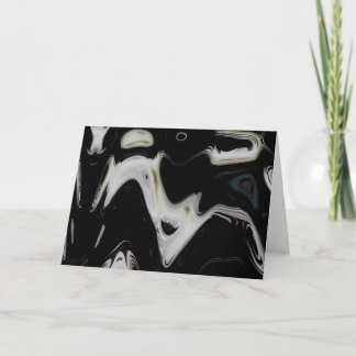 Cartão de Nota de Abstrato Cerius com Bloqueio Not