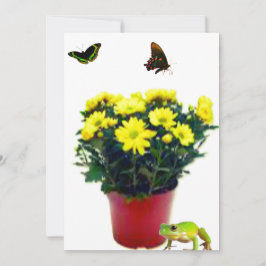 Cartão de Nota de Amigos do Springtime