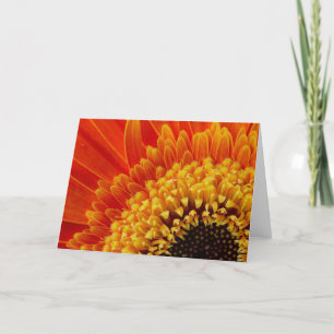 Cartão de Nota de Aniversário de Flor Amarelo La