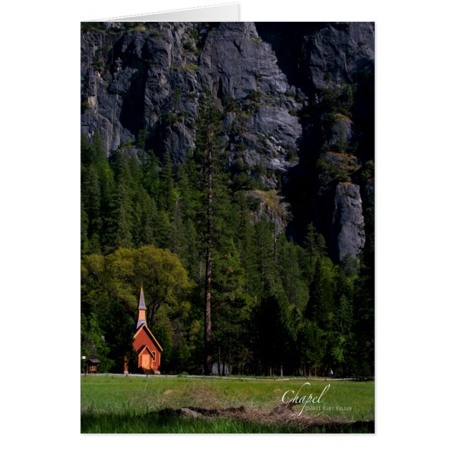 Cartão de Nota de Capela (Frente)