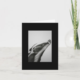 Cartão de nota de emblema