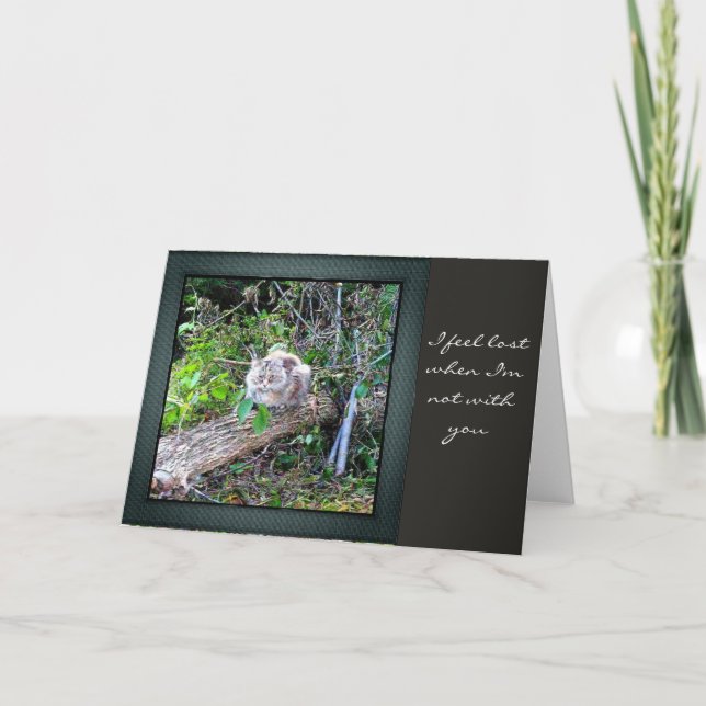 Cartão de Nota de Expressão Ausente (Frente)