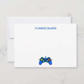 Cartão de Nota de Jogador Personalizado