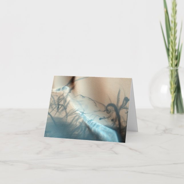 Cartão de Nota de Marte Tatuado (Frente)
